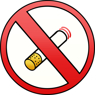 Bir insan tarafından çizilmiş sigara içilmeyen bir çizgi film.