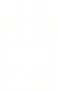 Bir insan tarafından çizilen Sanat Malzemeleri Tebeşiri