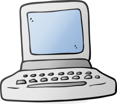 Bir insan tarafından çizilmiş eski bir karikatür.