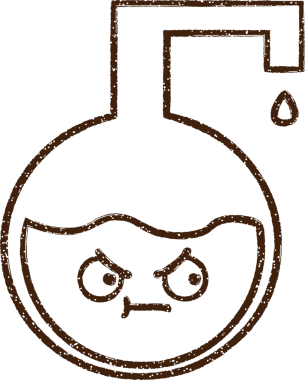 Bilim Deneyi Kömür Çizimi Bir insan tarafından çizildi