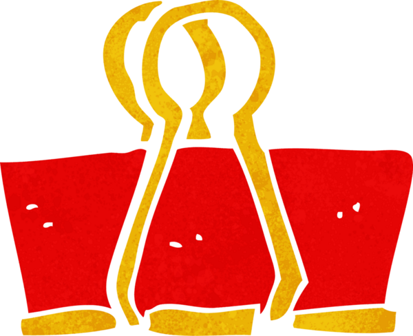 bir insan tarafından çizilmiş pirinç karikatür klipsi