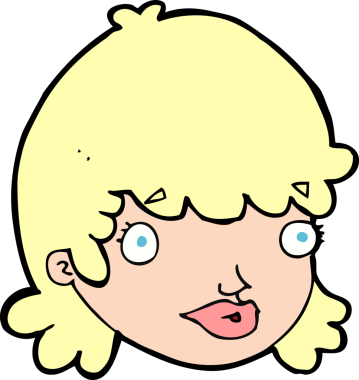 Bir insan tarafından çizilmiş el çizimi karikatür