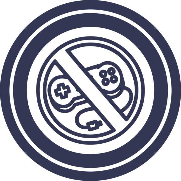 bir insan tarafından çizilmiş oyun dairesel simgesi yok