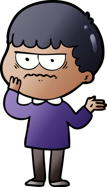 Bir insan tarafından çizilmiş kızgın bir adam.