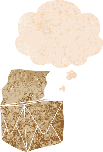 Düşünce baloncuklu çizgi film paketi grunge sıkıntılı retro desen bir insan tarafından çizilmiş