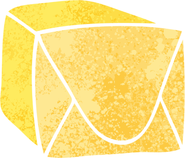 Retro illüstrasyon tarzı garip çizgi film kahverengi paketi bir insan tarafından çizilmiş.