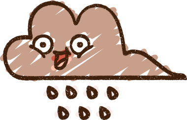 Bir insan tarafından çizilen Fırtına Bulutu Tebeşiri