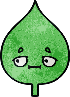 Bir insan tarafından çizilmiş dışavurumsal yaprağın grunge deseni.