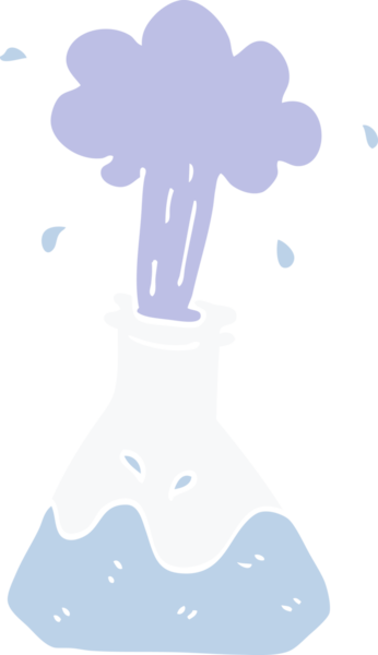 bir insan tarafından çizilmiş karalama bilim deneyi.