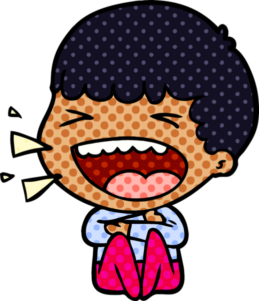 Bir insan tarafından çizilmiş gülen adam.