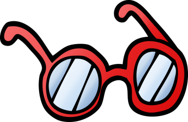 bir insan tarafından çizilmiş vektör gradyan çizim gözlükleriName