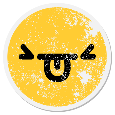 Bir insan tarafından çizilmiş kızgın bir çember.