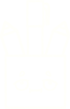 Bir insan tarafından çizilen Sanat Malzemeleri Tebeşiri