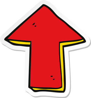 Bir insan tarafından çizilmiş bir çizgi filmin çıkartması.