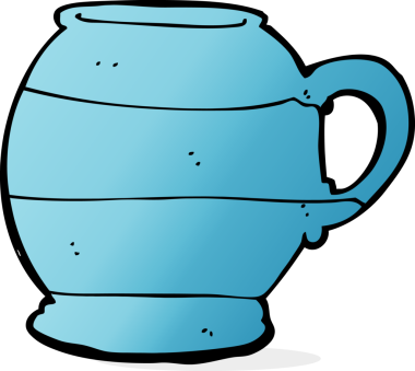 bir insan tarafından çizilmiş eski tarz bir karikatür.