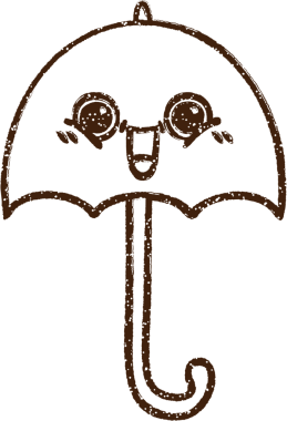 Bir insan tarafından çizilen Şemsiye Kömürü