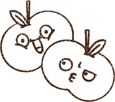 Elma Kömürü Bir insan tarafından çizilmiş