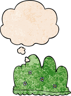 bir insan tarafından çizilmiş grunge doku biçiminde düşünce baloncuğu olan çit