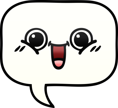 Bir insan tarafından çizilen konuşma baloncuğunun gölgeli çizimi