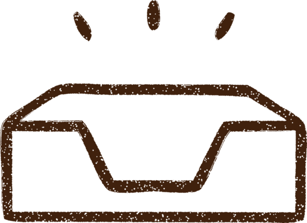 Bir insan tarafından çizilen Boş Tabaka Kömürü Çizimi