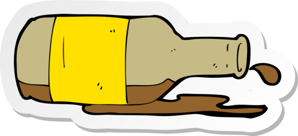 Bir insan tarafından çizilmiş bir çizgi filmin çıkartması.