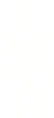 Bir insan tarafından çizilen Noel Uzaylı Tebeşiri