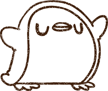 Penguen Kömürü Bir insan tarafından çizilmiş