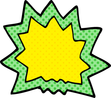 Bir insan tarafından çizilmiş karalama patlaması.