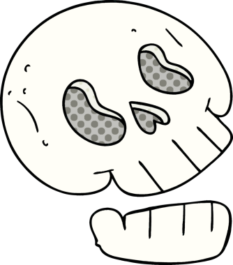 Bir insan tarafından çizilmiş tuhaf bir çizgi roman tarzı.