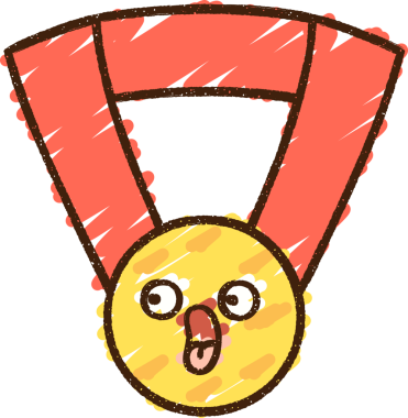 Bir insan tarafından çizilen Şok Olmuş Madalya Tebeşiri