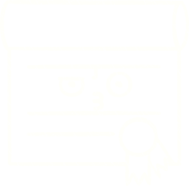 Bir insan tarafından çizilmiş Sertifika Tebeşiri