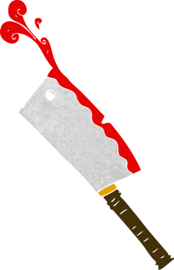 bir insan tarafından çizilmiş et satırı.