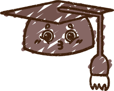 Mezuniyet Şapka Tebeşiri Bir insan tarafından çizilmiş