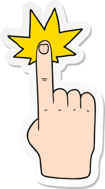 Bir insan tarafından çizilmiş bir çizgi filmin çıkartması.