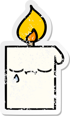 Bir insan tarafından çizilmiş şirin bir çizgi filmin sıkıntılı çıkartması.