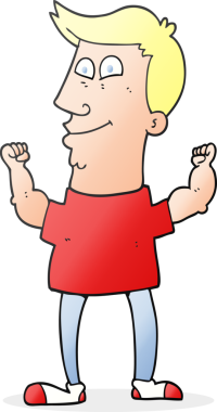 Bir insan tarafından çizilmiş serbest çizilmiş bir karikatür.