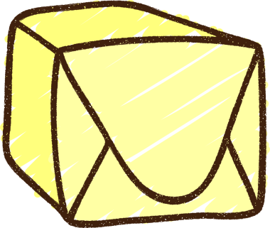 Bir insan tarafından çizilmiş Paketli Tebeşir Çizimi