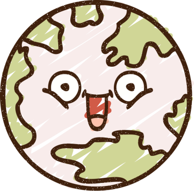 Bir insan tarafından çizilen Toprak Tebeşiri