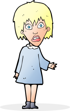 Bir insan tarafından çizilmiş bir karikatür.