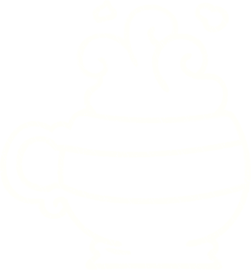 Bir insan tarafından çizilmiş kahve fincanı tebeşiri.