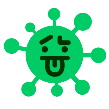 Bir insan tarafından çizilmiş dilin dışarı çıkmasından emin değilim.