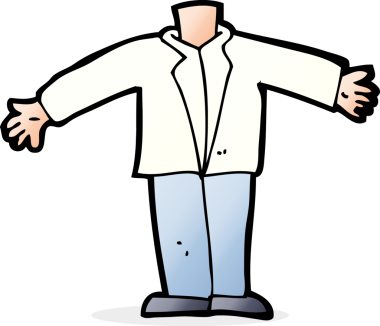 bir insan tarafından çizilmiş, kolları sallayan karikatür gövdesi (karikatürleri karıştır ve eşleştir veya kendi fotoğraflarını ekle)