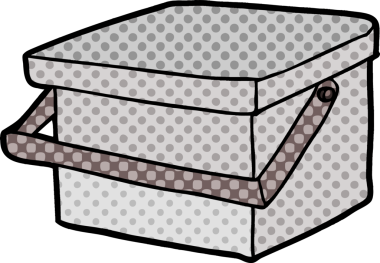 Bir insan tarafından çizilmiş karikatür küveti