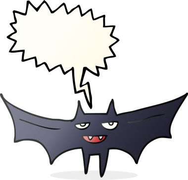 Bir insan tarafından çizilmiş serbest konuşma balonu karikatürü cadılar bayramı sopası