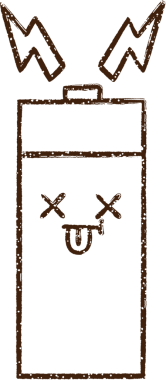 Bir insan tarafından çizilen Batarya Kömürü