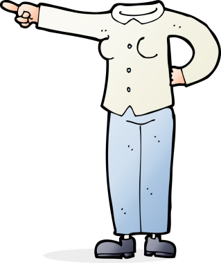 karikatür noktalama gövdesi (bir insan tarafından çizilen ve eşleştirilen karikatürler)