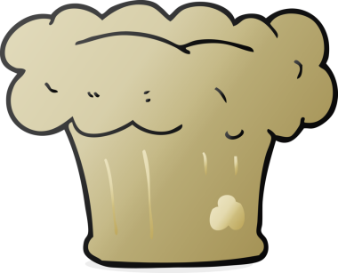 Bir insan tarafından çizilmiş bir somun ekmek.