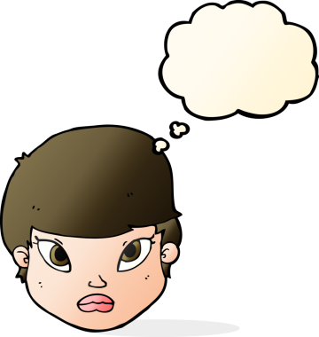 Bir insan tarafından çizilmiş, ciddi bir yüz çizimi.