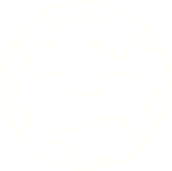 Bir insan tarafından çizilen Mutlu Gezegen Tebeşiri