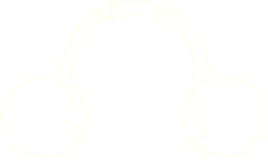 Kulaklıklar Bir insan tarafından çizilen Tebeşir